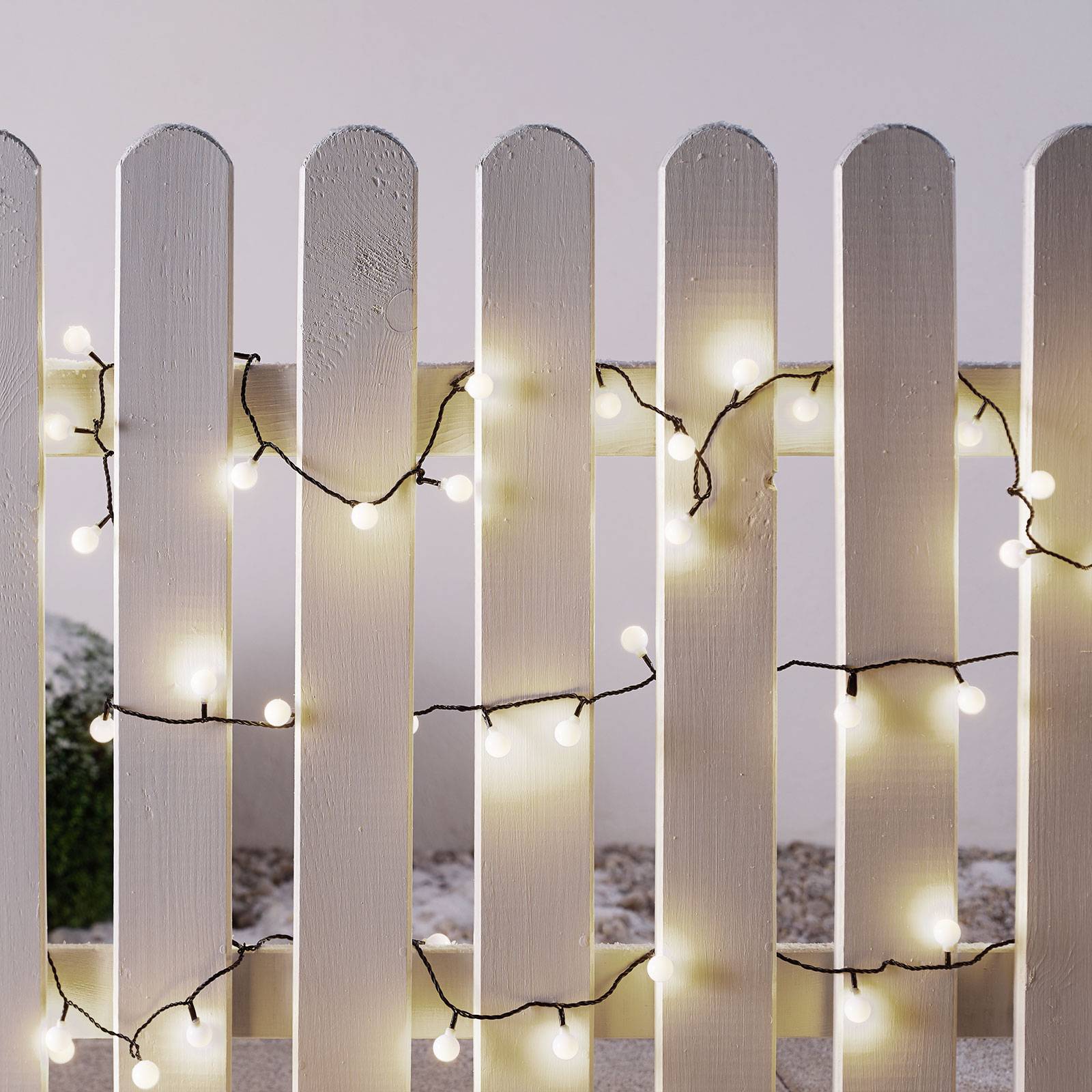 LED-miniljusslinga utomhus 80 lampor, 11,32 m