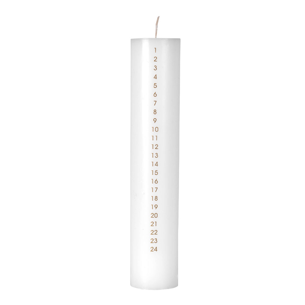 Broste Copenhagen - Candle Kalenderljus 25 cm