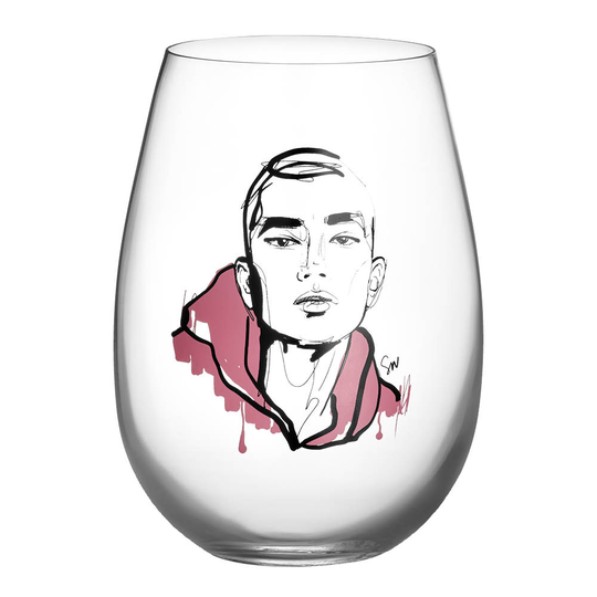 Kosta Boda - All About You Close to Him Tumberglas 57 cl Soft Pink