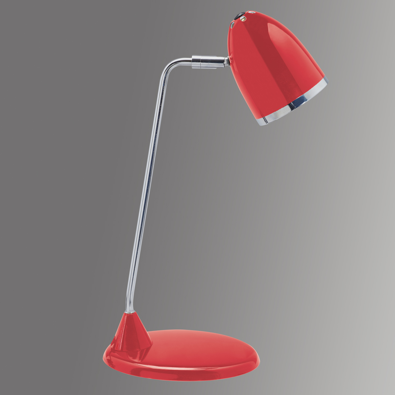Trendig skrivbordslampa Starlet - röd