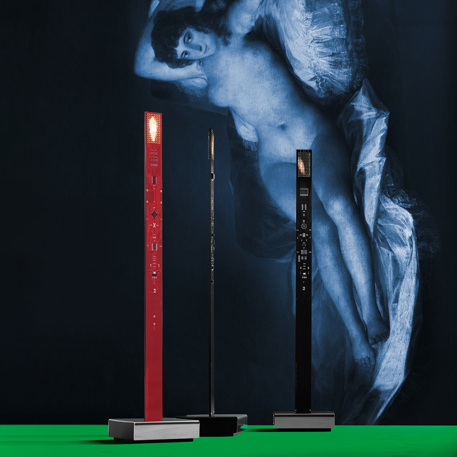 My New Flame – innovativ LED-bordslampa svart