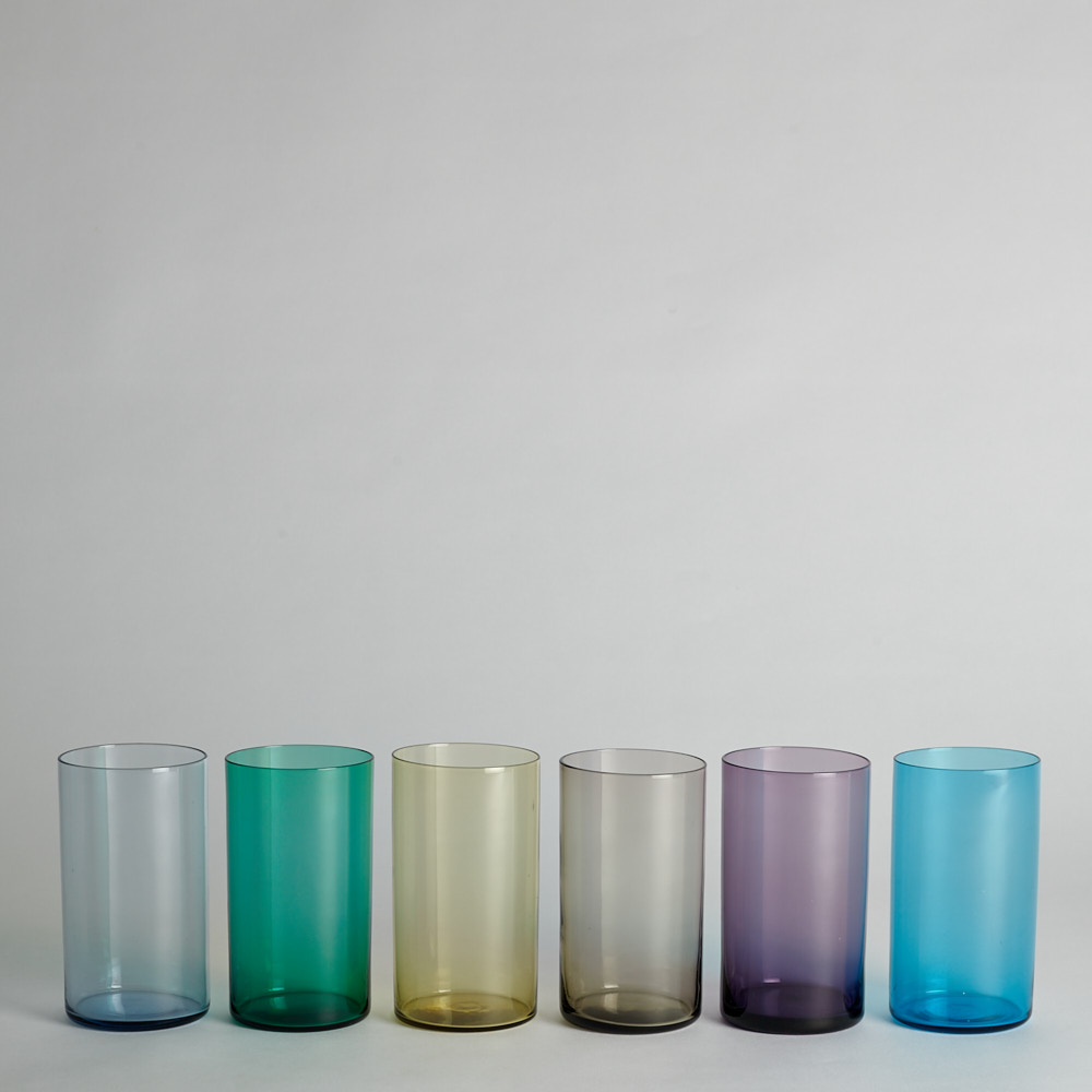 Vintage - SÅLD Dricksglas 6 st från 50 och 60-talet