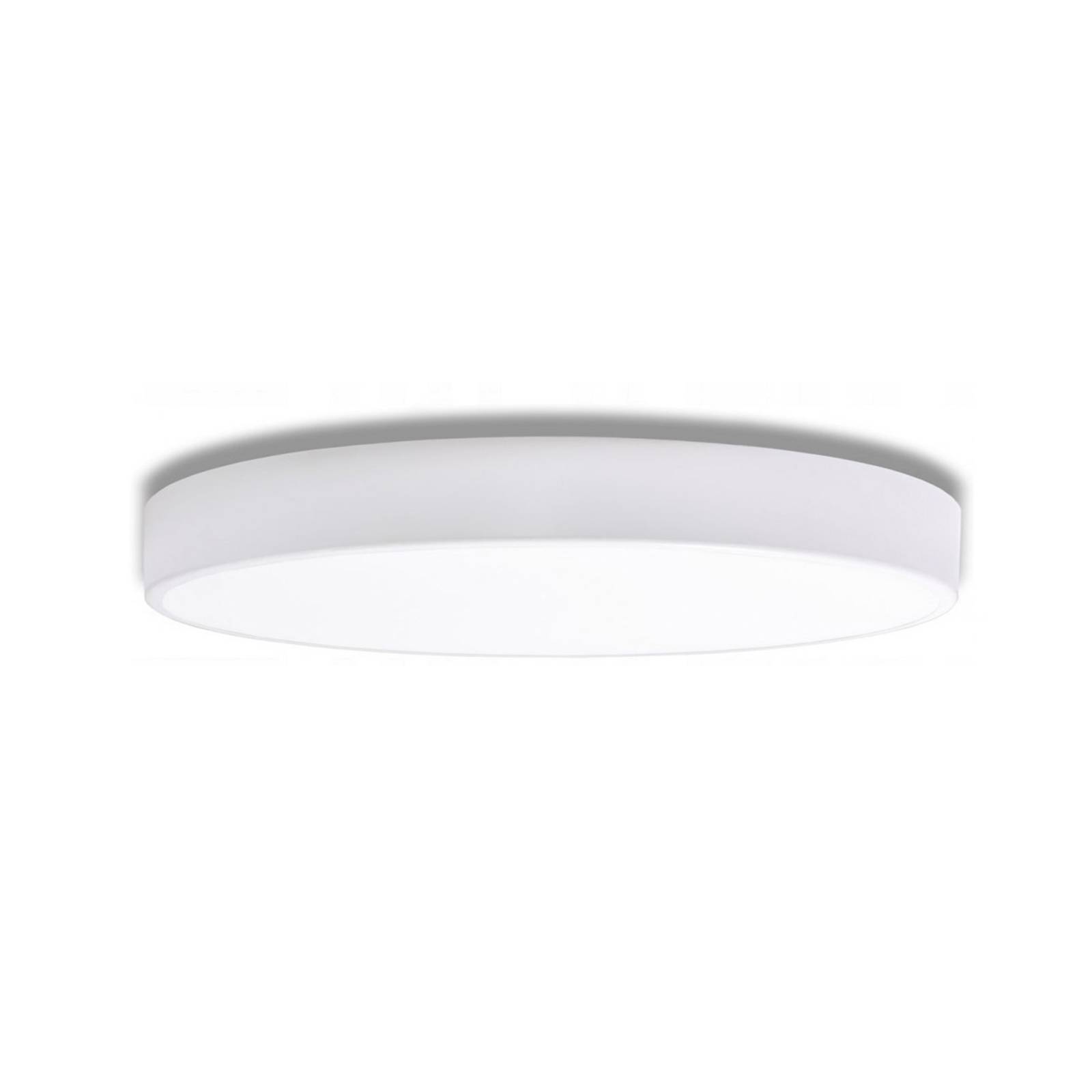 Taklampa Cleo i vitt med diffusor, Ø 78 cm