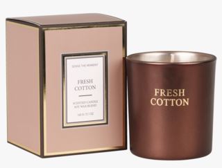 Fresh cotton metallic doftljus rosa