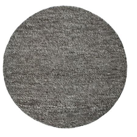 Matta Merino Rund Grå - 200 cm