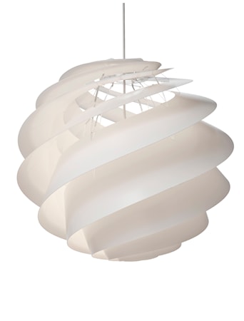 SWIRL 3 Pendel Large Vit 65 cm