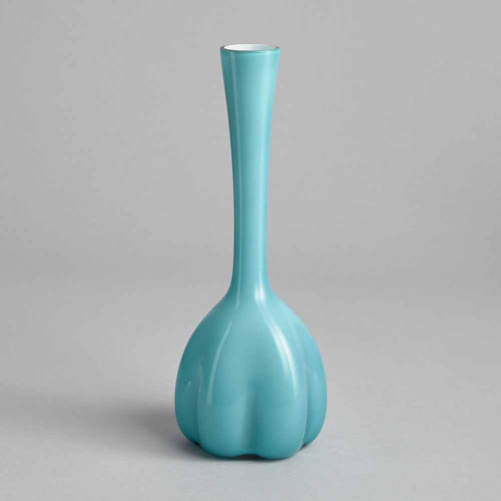 Vintage - Turkos Vas Åseda Glasbruk