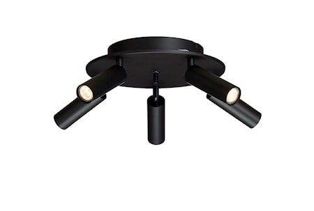 Cato Slim 5-spot Mattsvart Dimbar