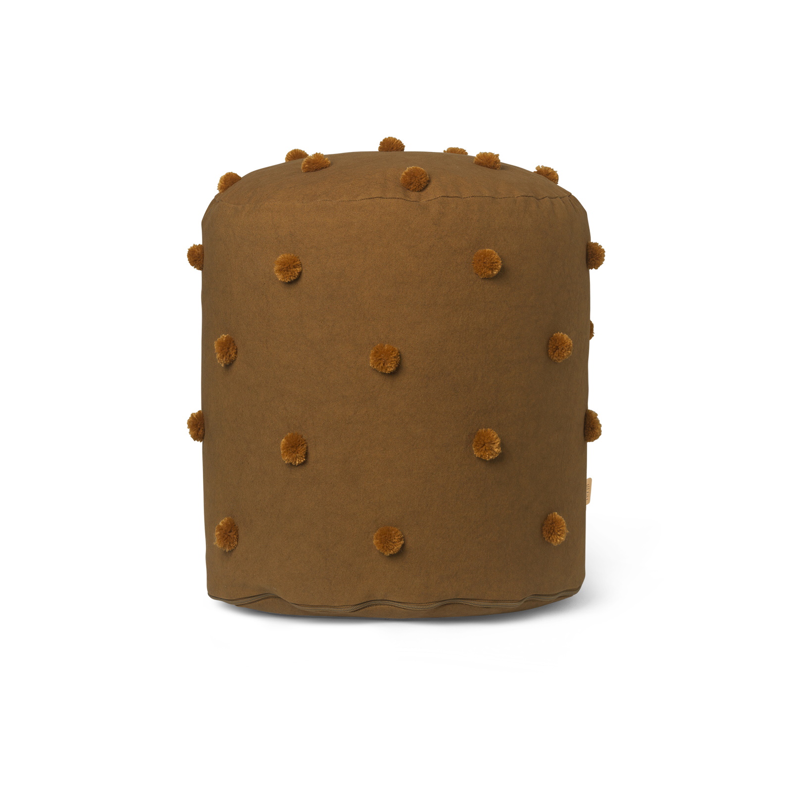 Dot Tufted Pouf Sugar Kelp Mustard, Ferm Living