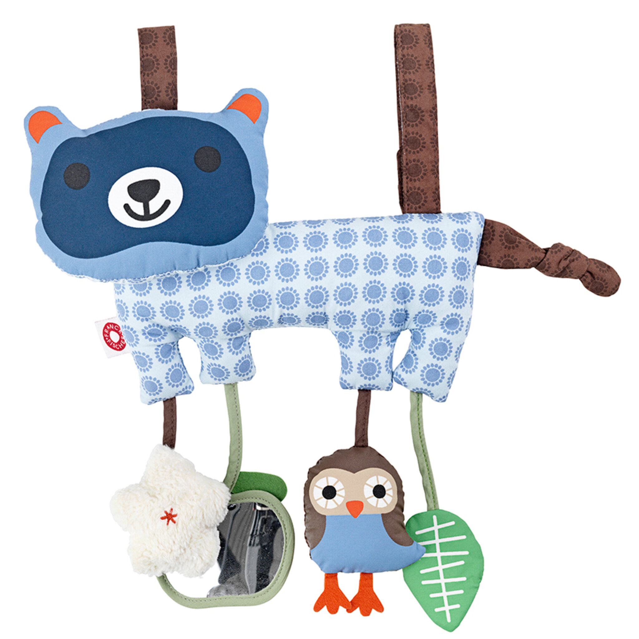 Hasse Racoon Activity Toy