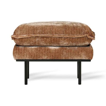 Retro Soffa Pall Velvet corduroy aged Gold