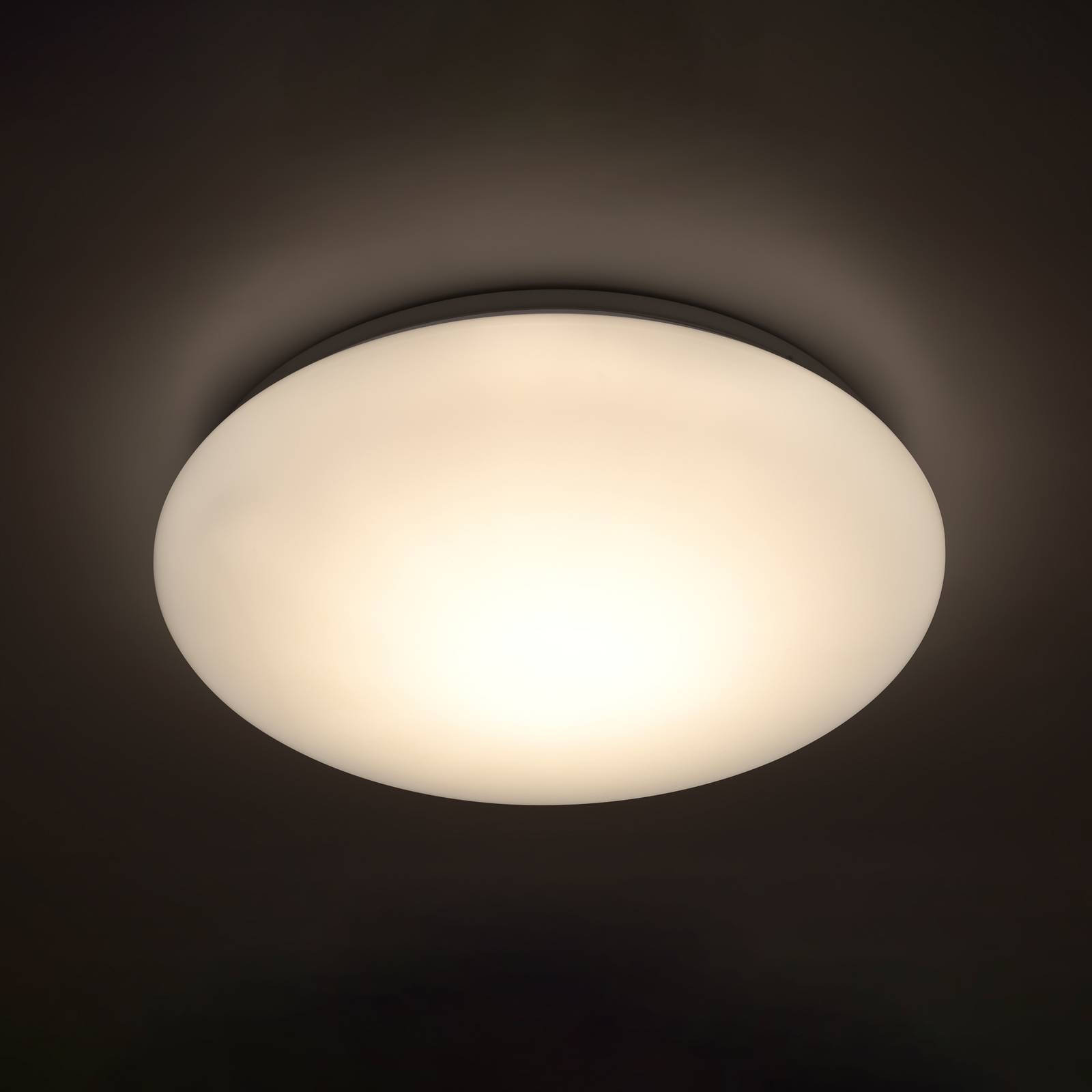 Prios Kisal LED-taklampa med sensor IP44, 39 cm