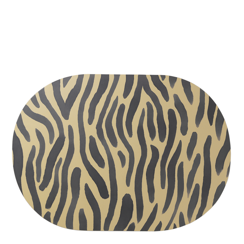Ferm Living - Safari Tablett 33x46 cm Tiger