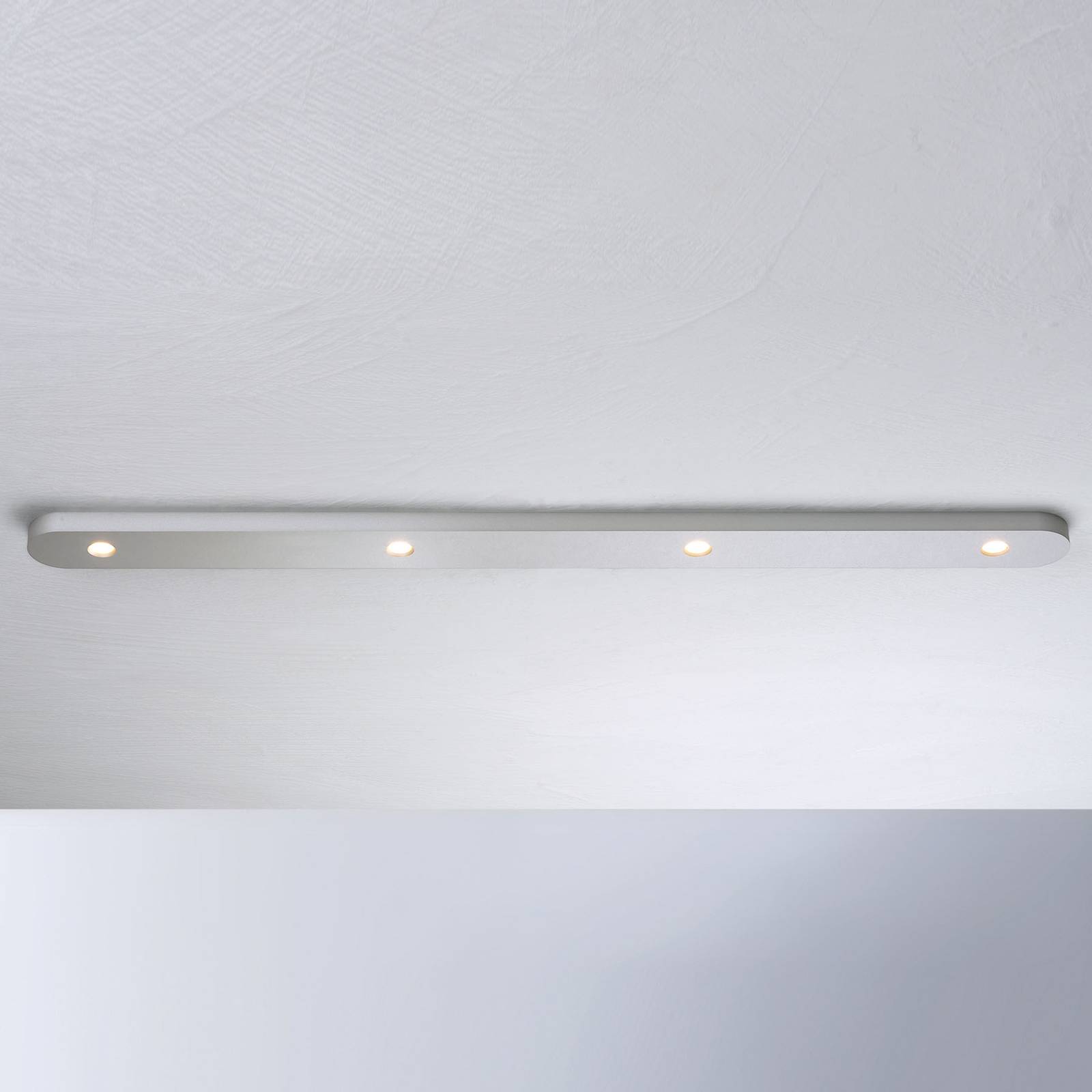 Bopp Close LED-taklampa 4 lampor, aluminium