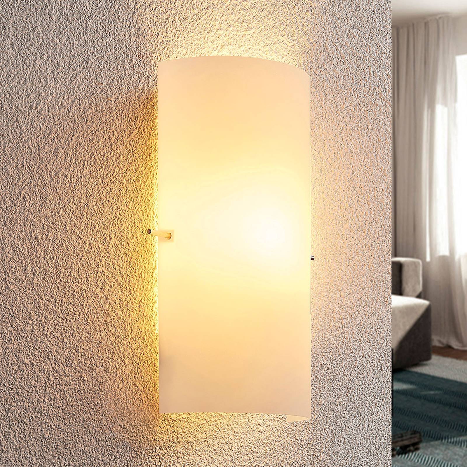 Tidlöst vacker glasvägglampa Tuli