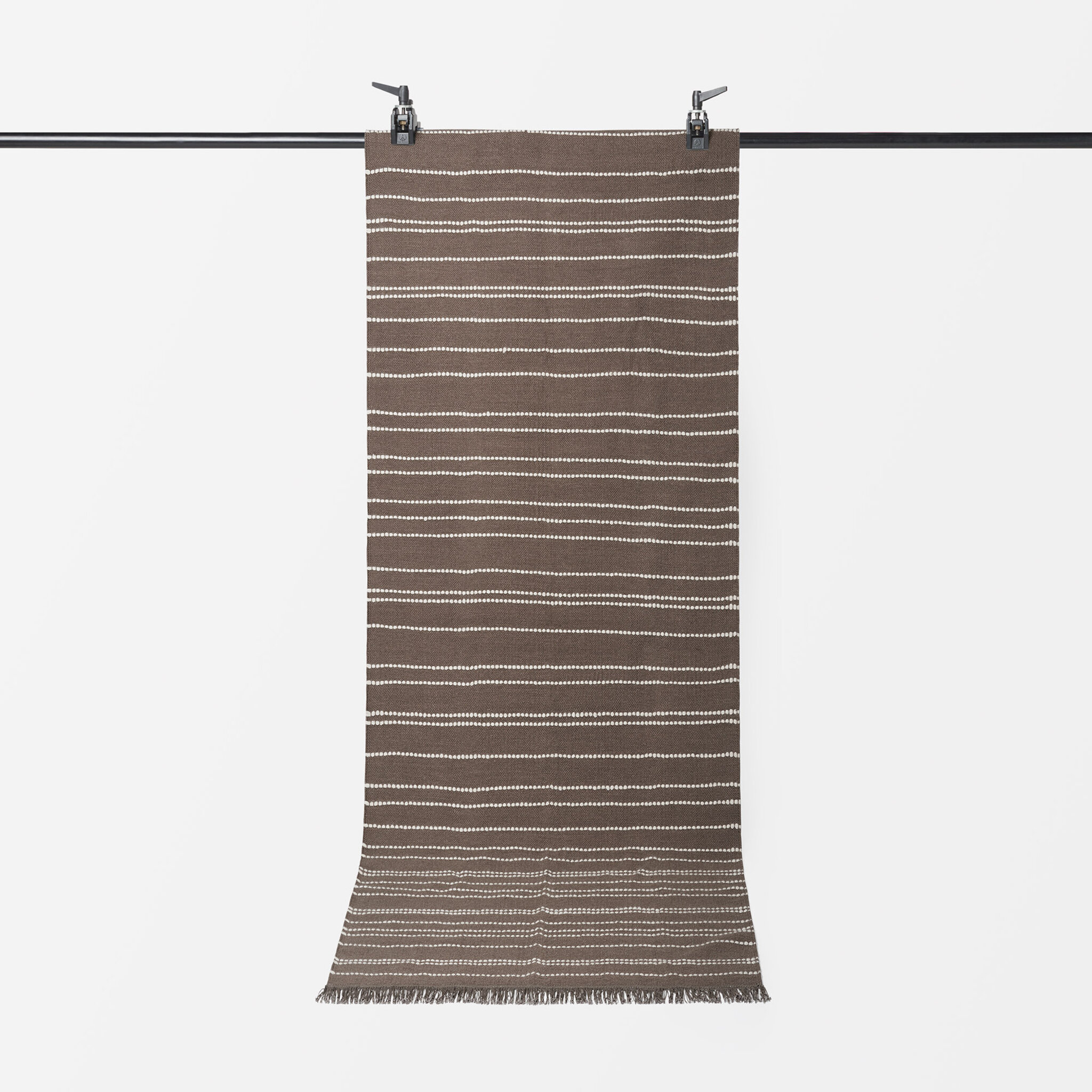 Randig ullmatta PINSTRIPE, 70x200 cm