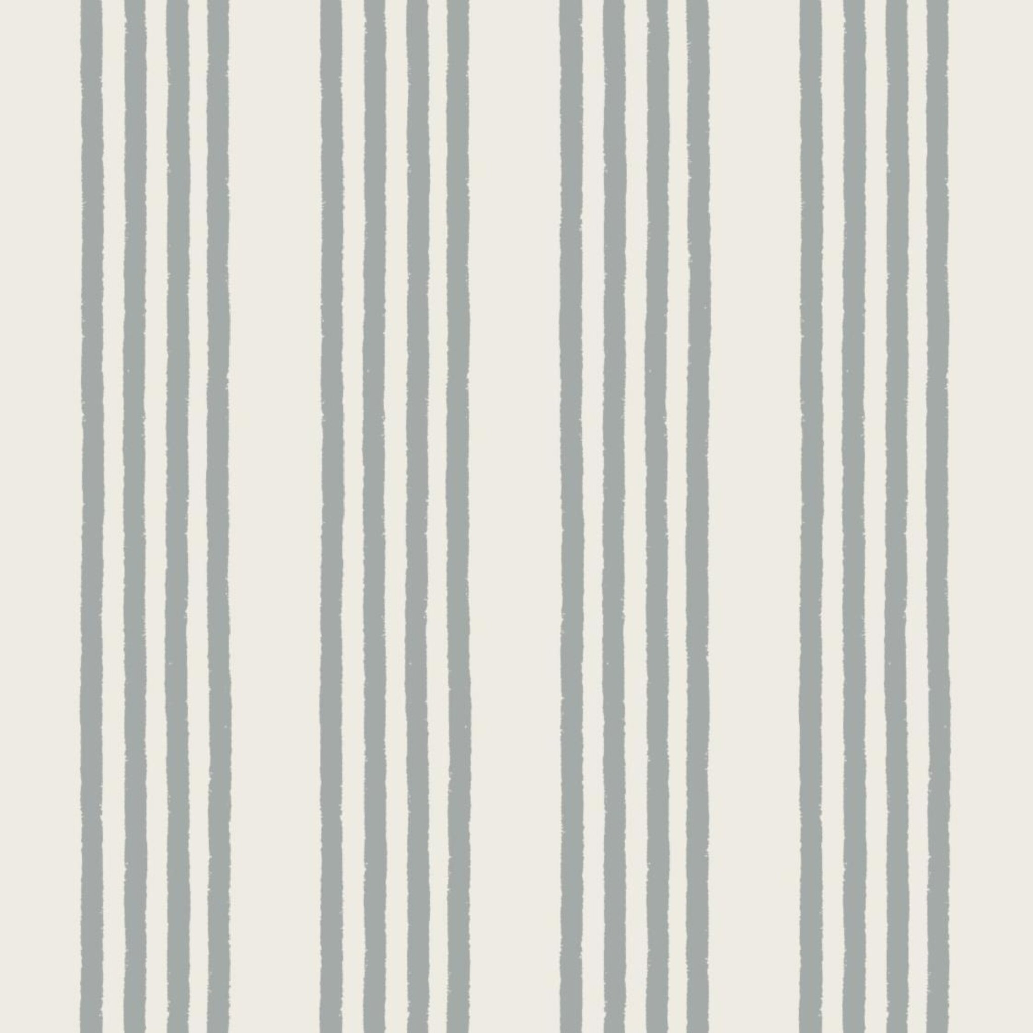 Löpmetertyg Linne - Fields - Ebony/dusty Blue