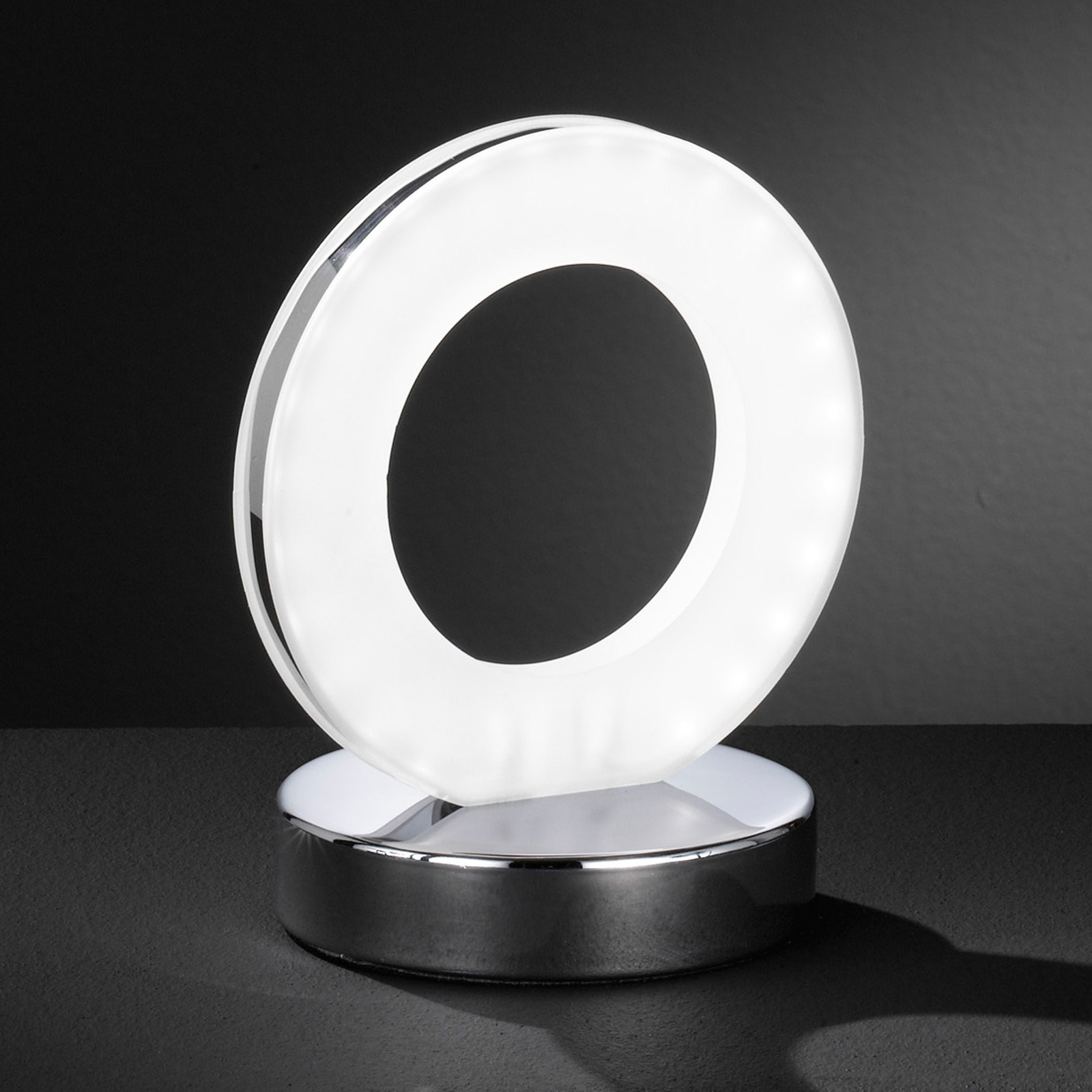 Ringformad LED-bordslampa Ole