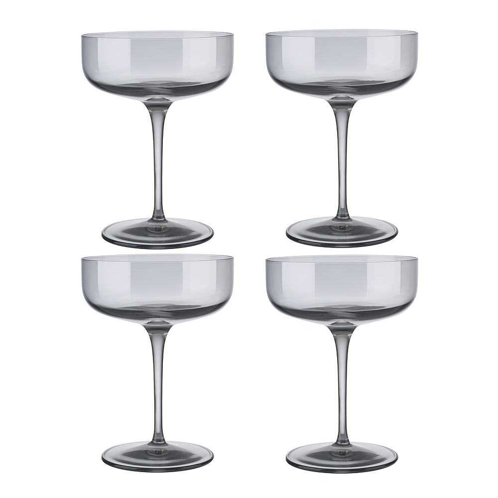 Blomus - Fuum Champagnekupa 4-pack Smoke