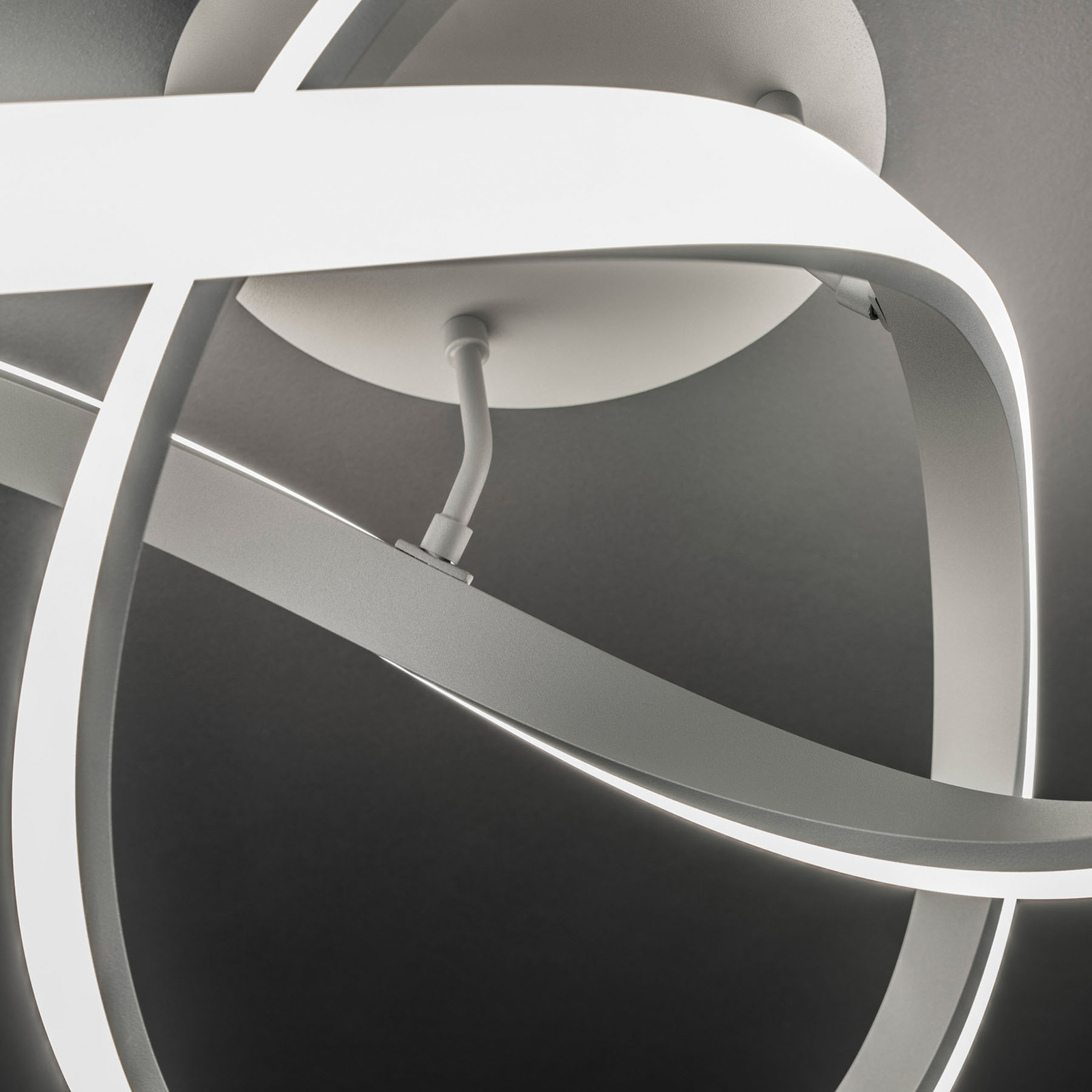 LED-taklampa Indigo, 1 lampa, antracit