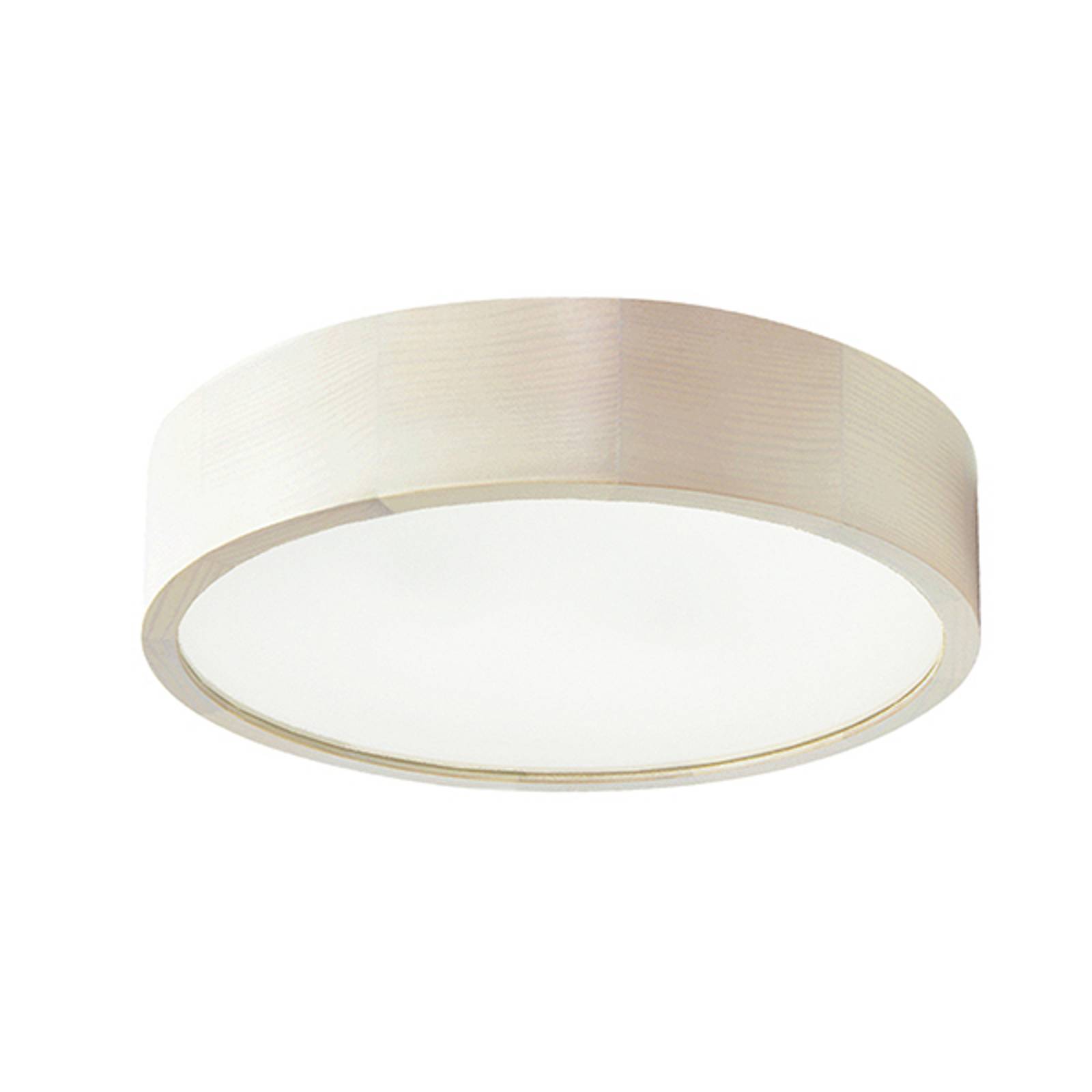 LED-taklampa Cleo, Ø 38 cm, vit