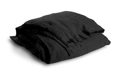 Lovely linen påslakan – Dark grey, 240x220