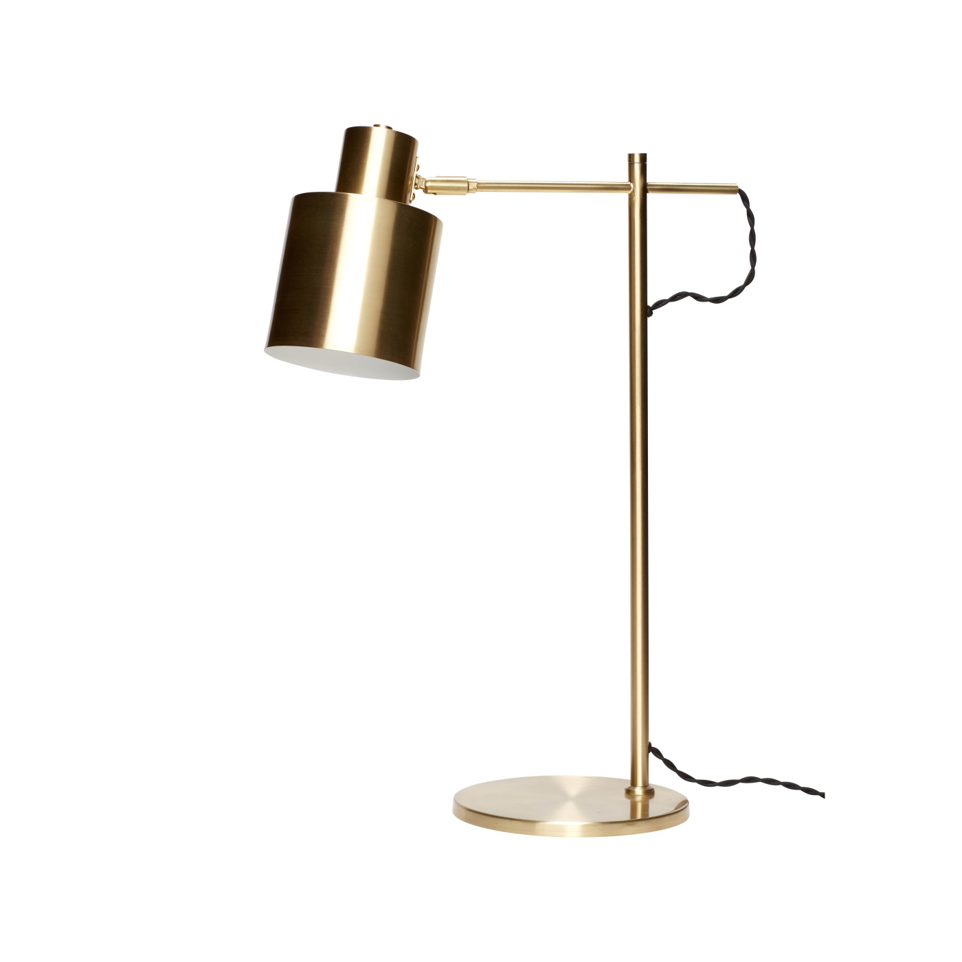 Skrivbordlampa mässing, Hubsch