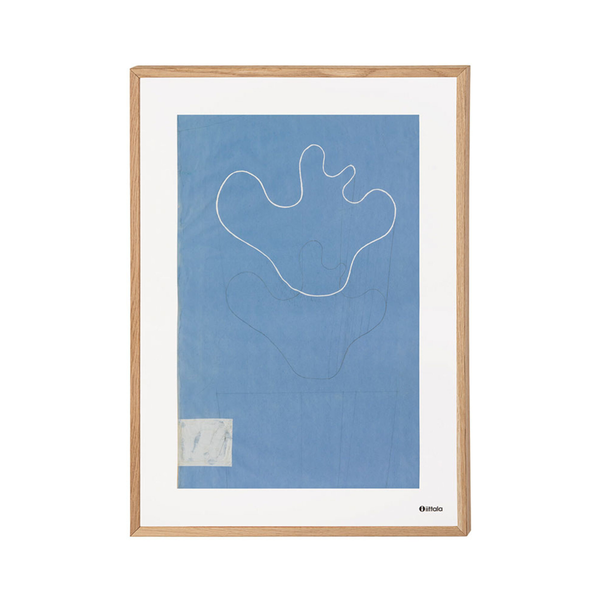 Aalto art poster 50x70cm Sketch blue