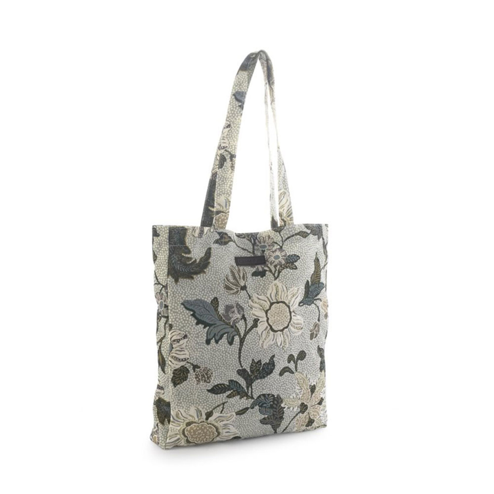 New Shopper White Flower Linen, ONE SIZE