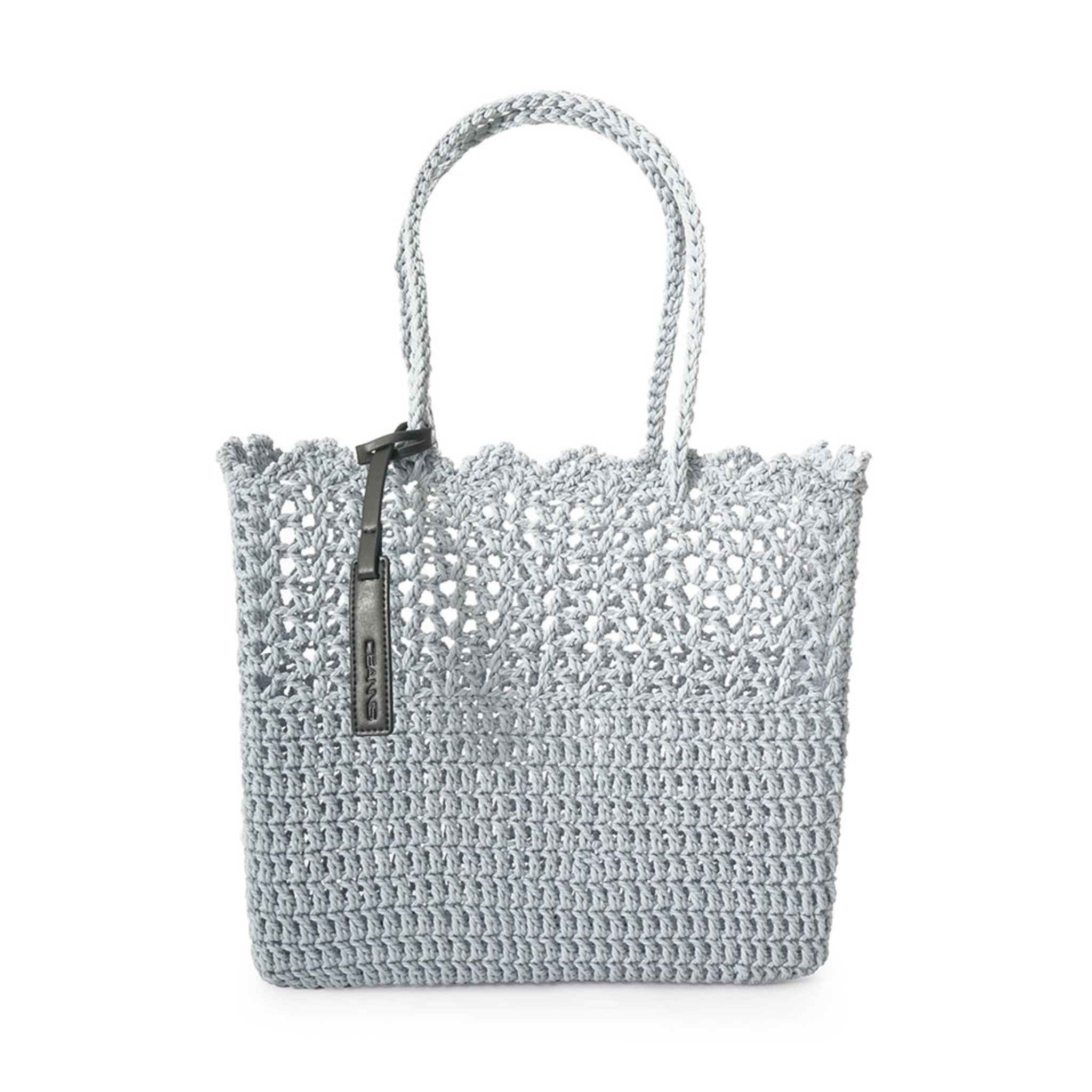 Crochet Baket Grey, ONE SIZE
