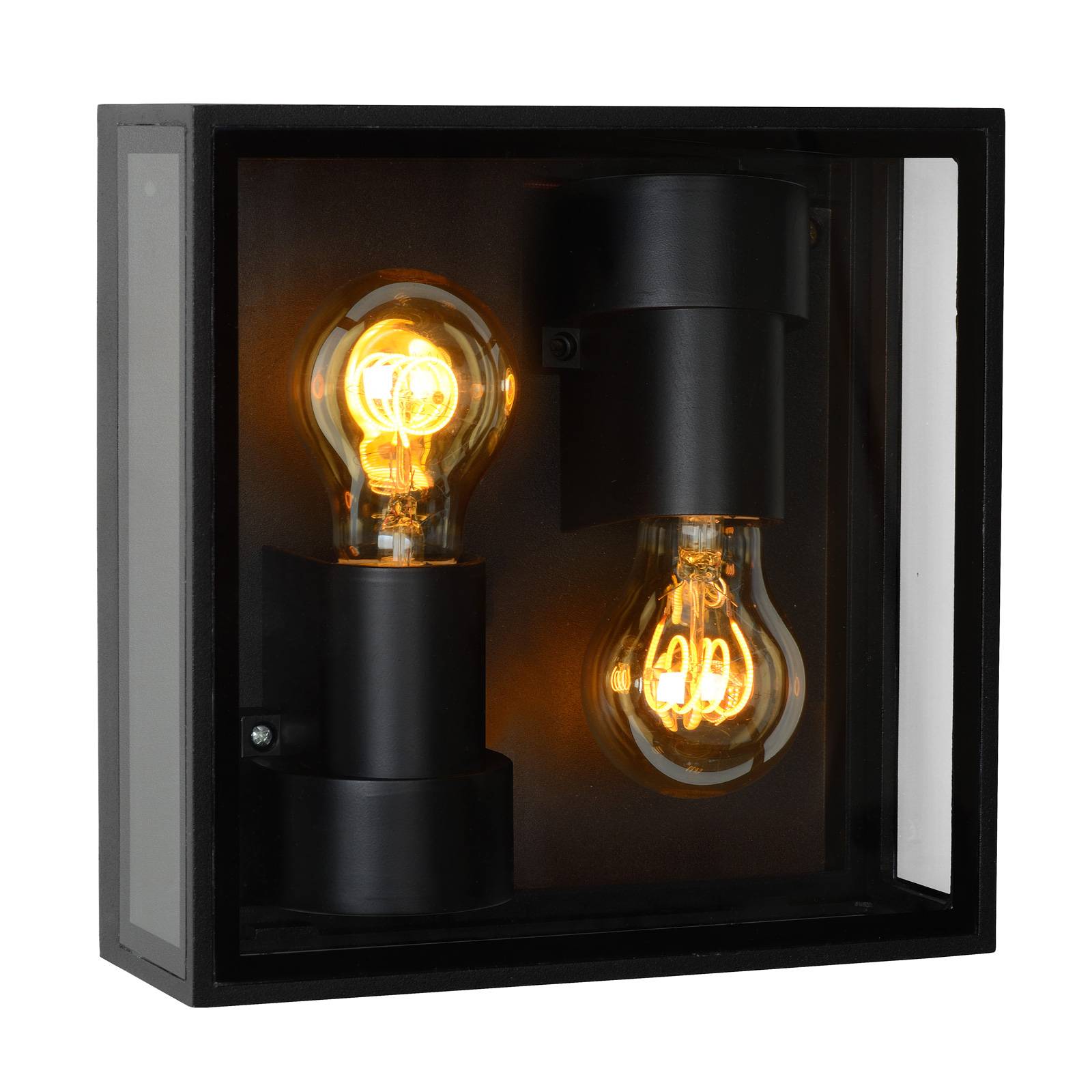 Utomhustaklampa Dukan IP65, 2 lampor