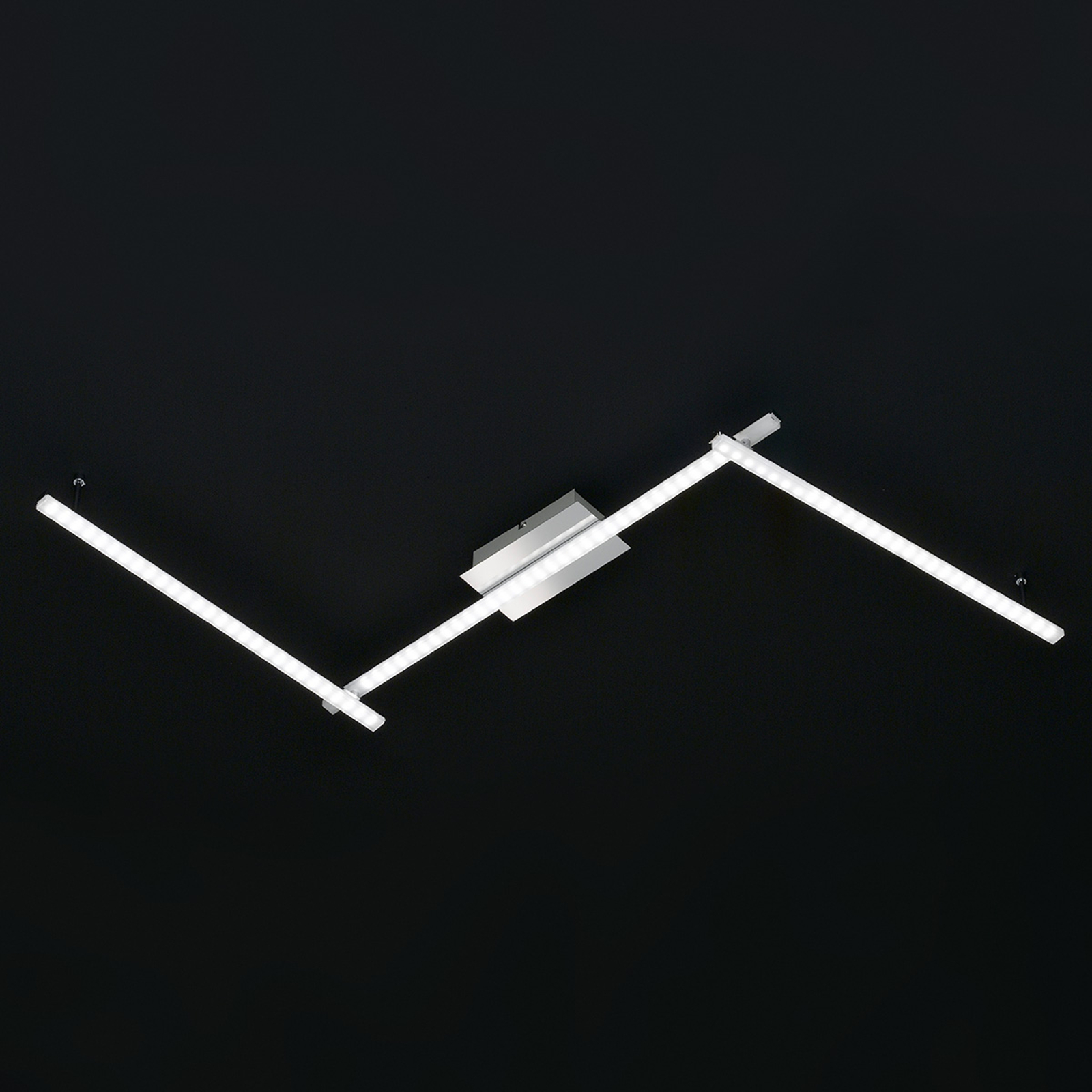 LED-taklampa Clay i tre delar