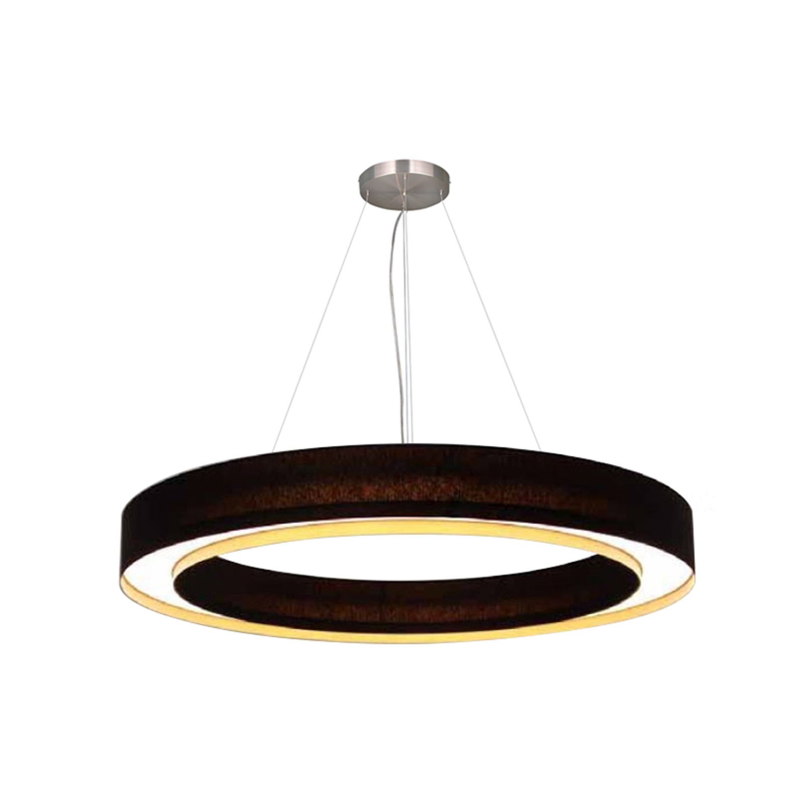Ringformad LED-taklampa Cloud, 48 cm