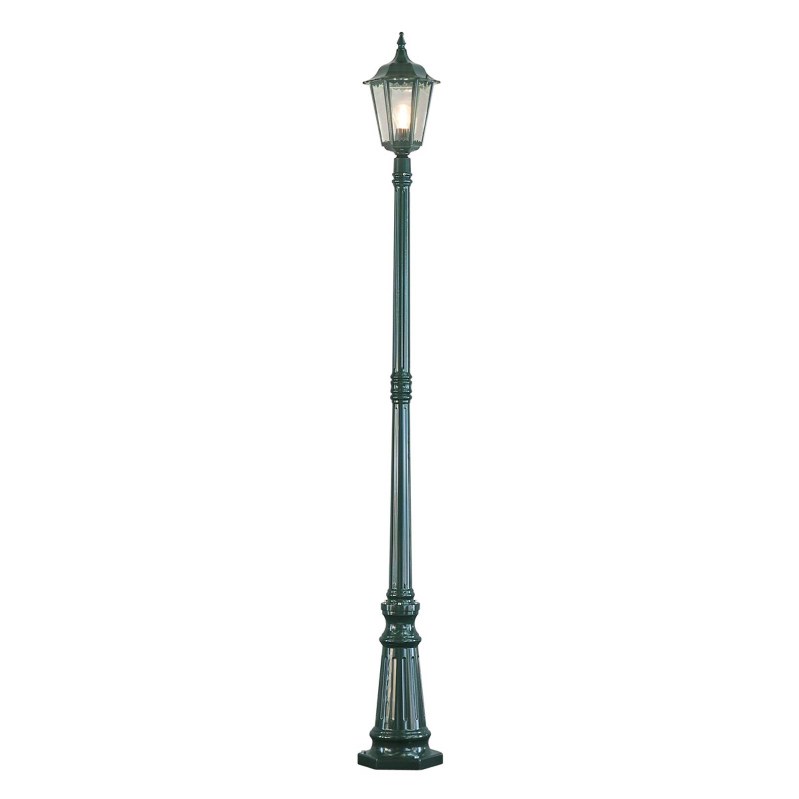 Lyktstolpe Firenze, 1 lampa, grön