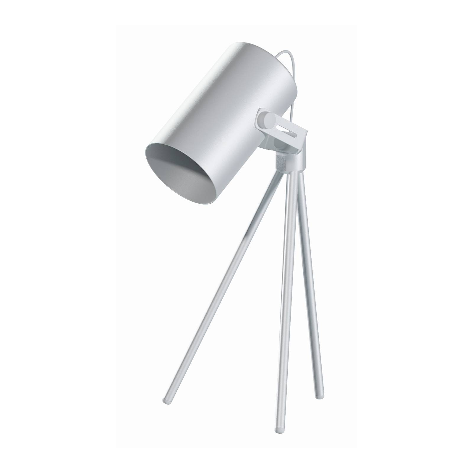 Bordslampa La Tuba 450 trebent med spot, vit