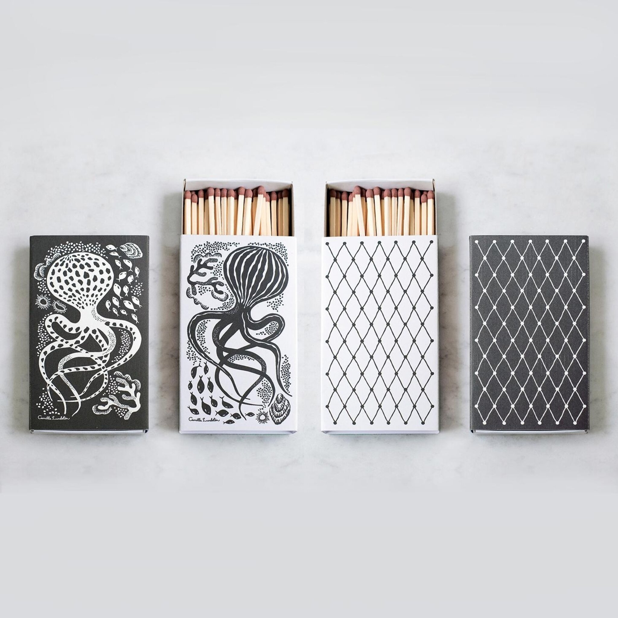 Tändstickor - Set om 2 askar