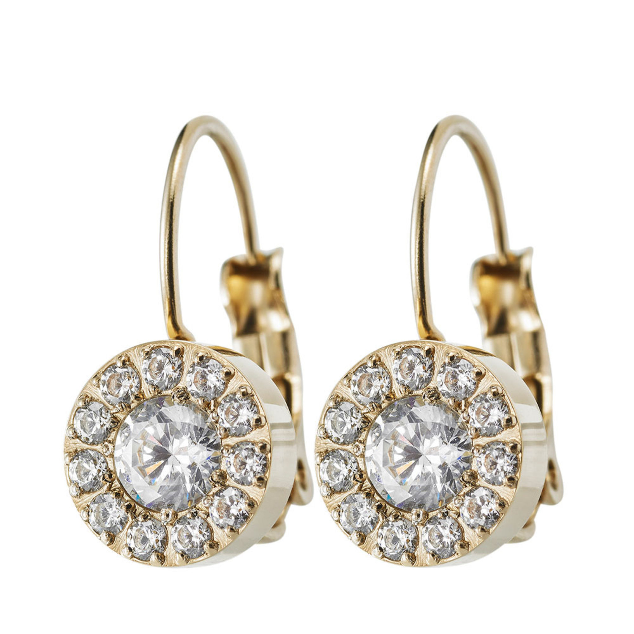 Thassos Earrings Gold, ONE SIZE