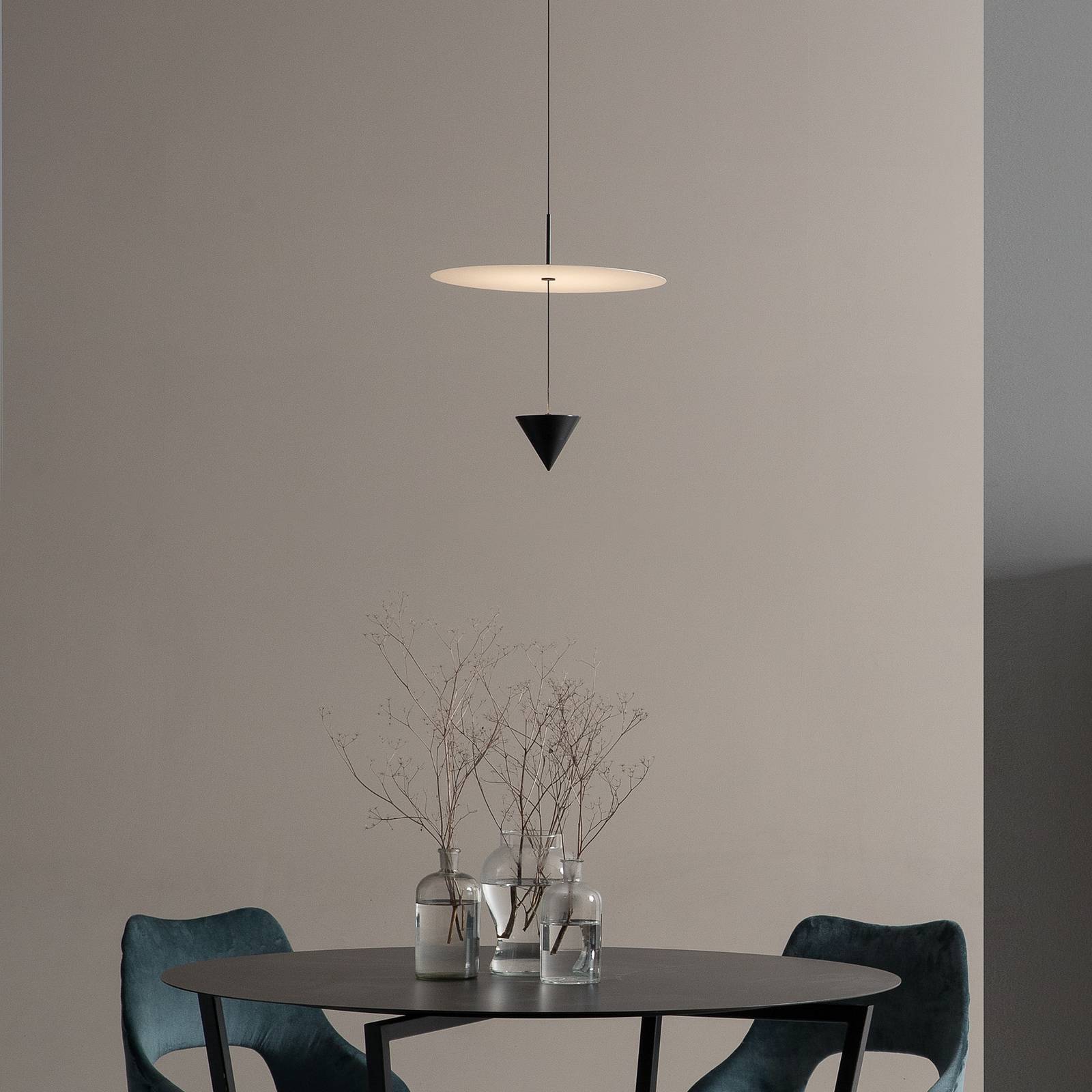 Karman Stralunata LED-hänglampa 2 700 K Ø 40 cm