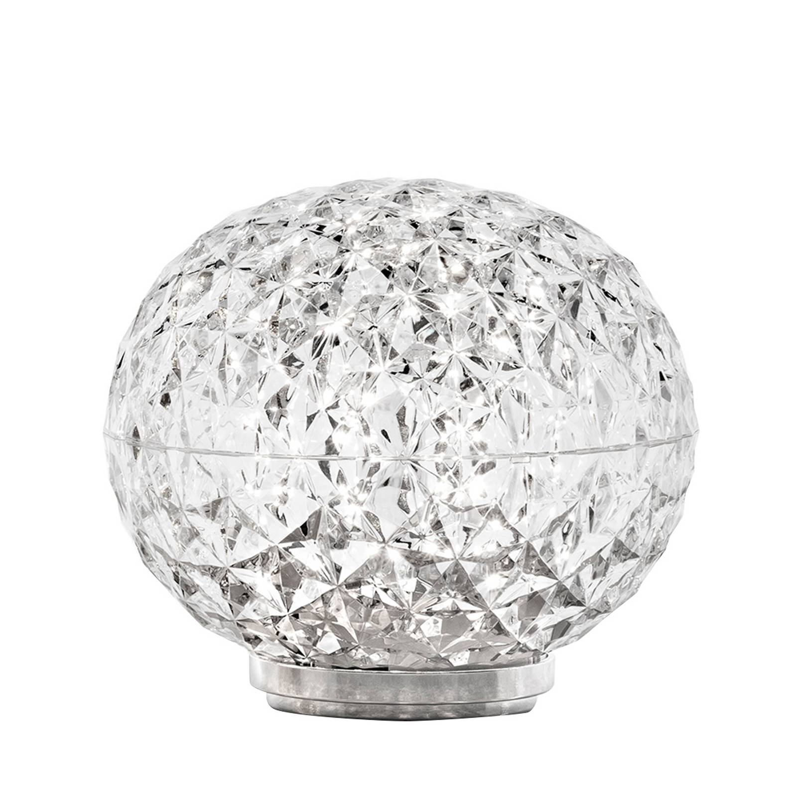 Kartell Mini Planet LED-bordslampa, transparent