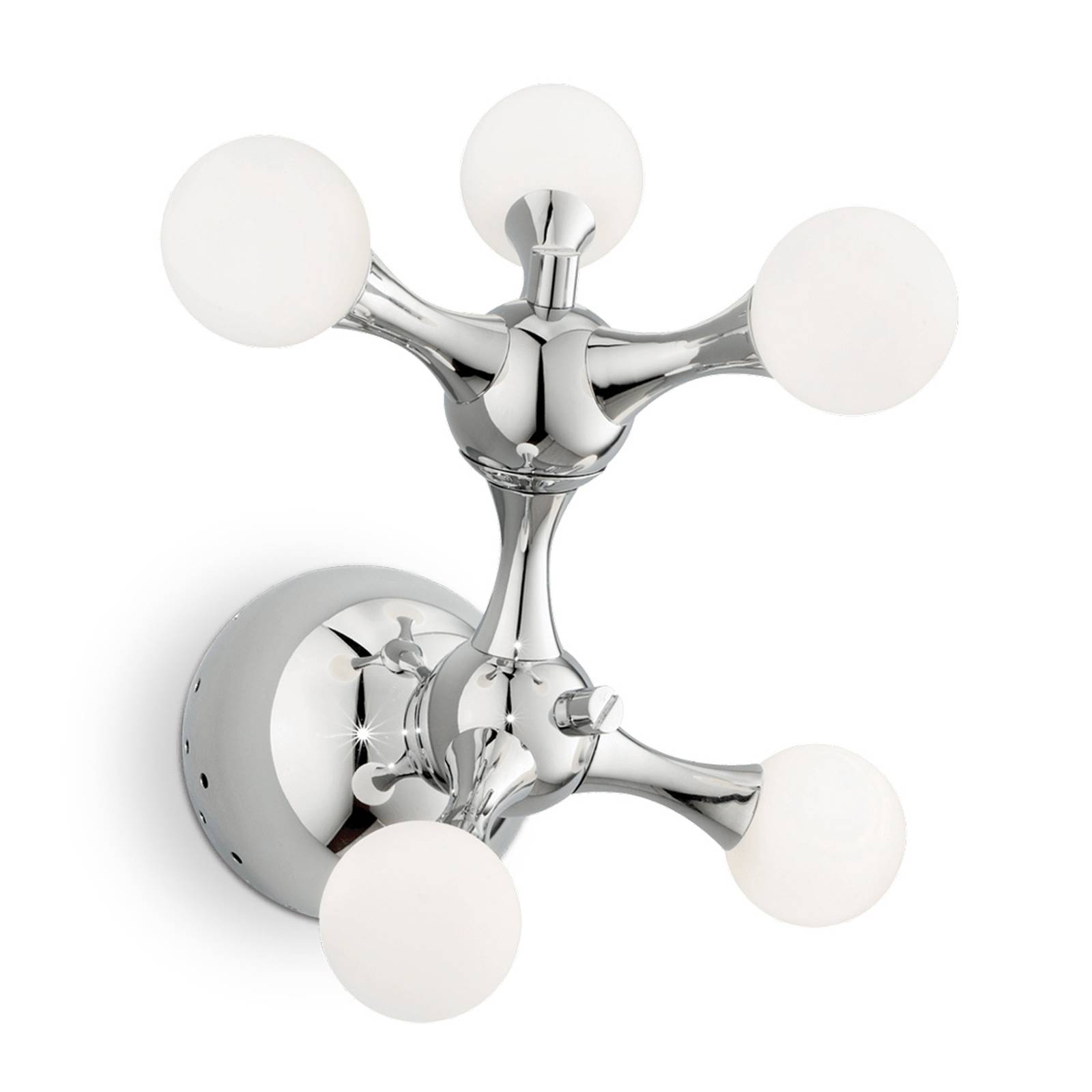 Vägglampa Nodi Bianco 5 lampor G4