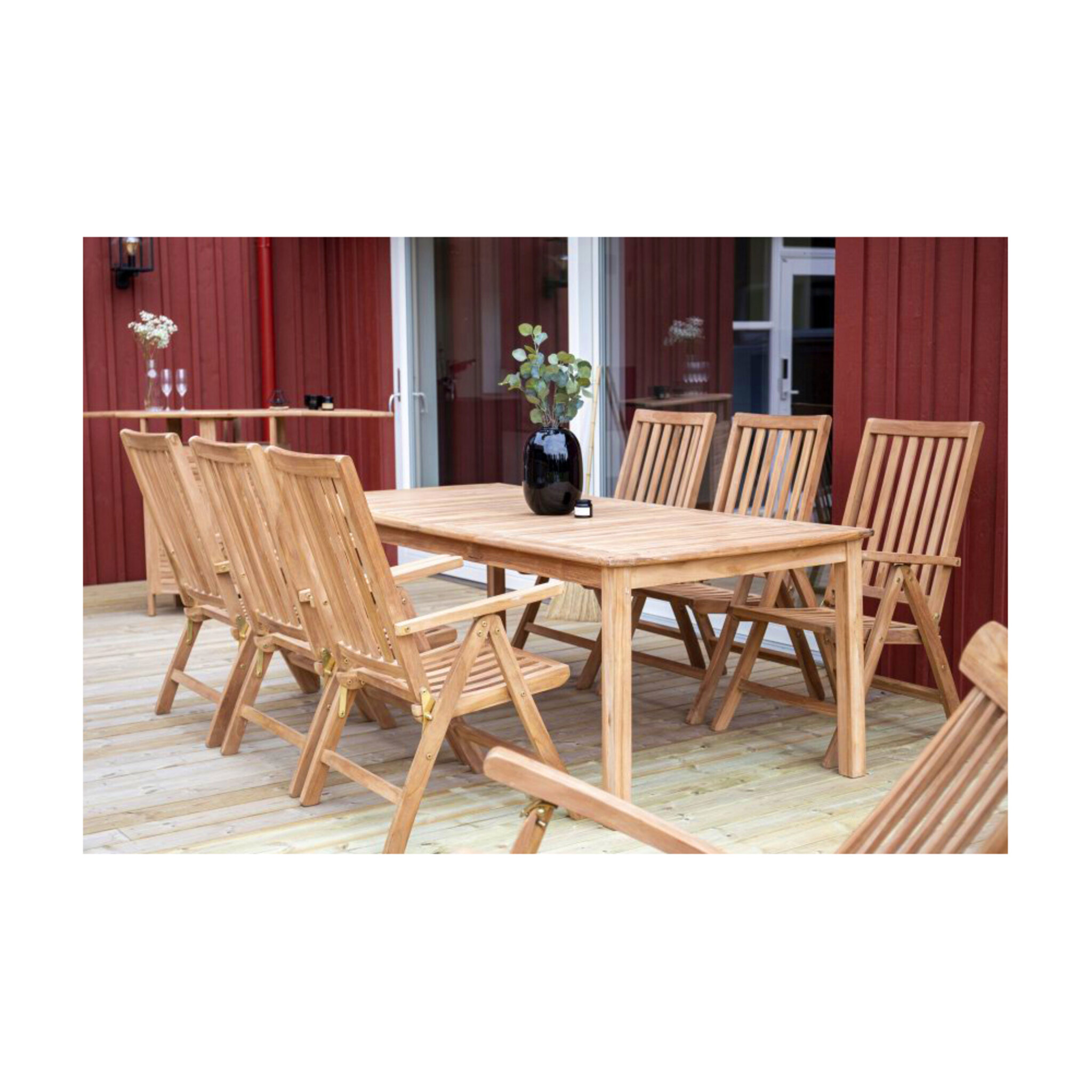 Loungestol/Positionsstol Kenya ställbar, teak