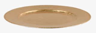Gloss undertallrik guld
