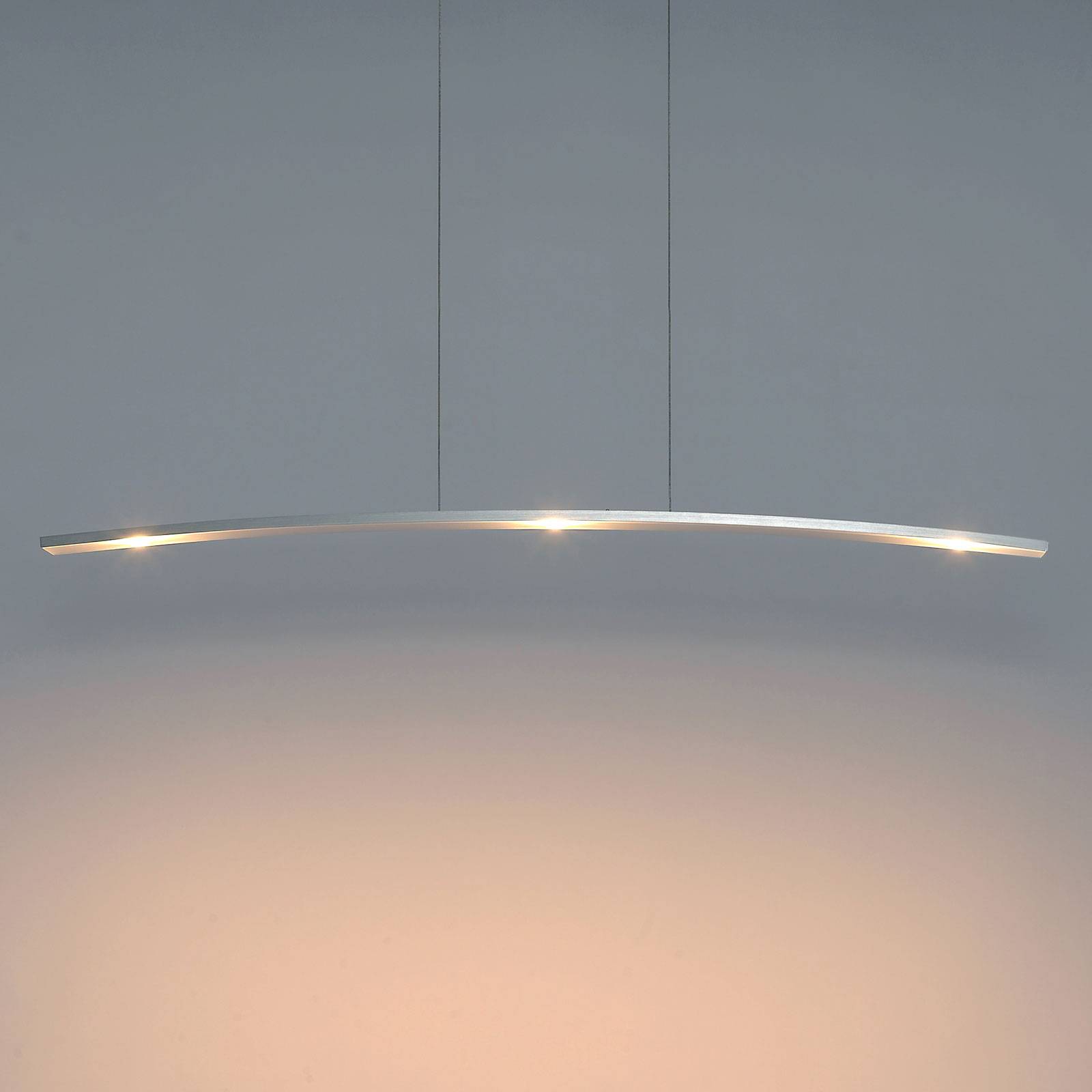 Modern LED-pendellampa Change, 3 ljuskällor