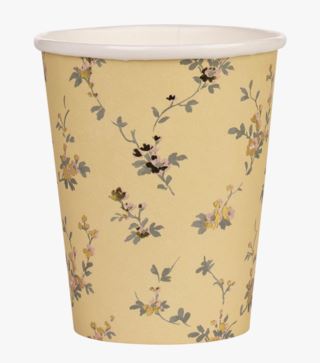Beatrix pappersmugg 8pk gul