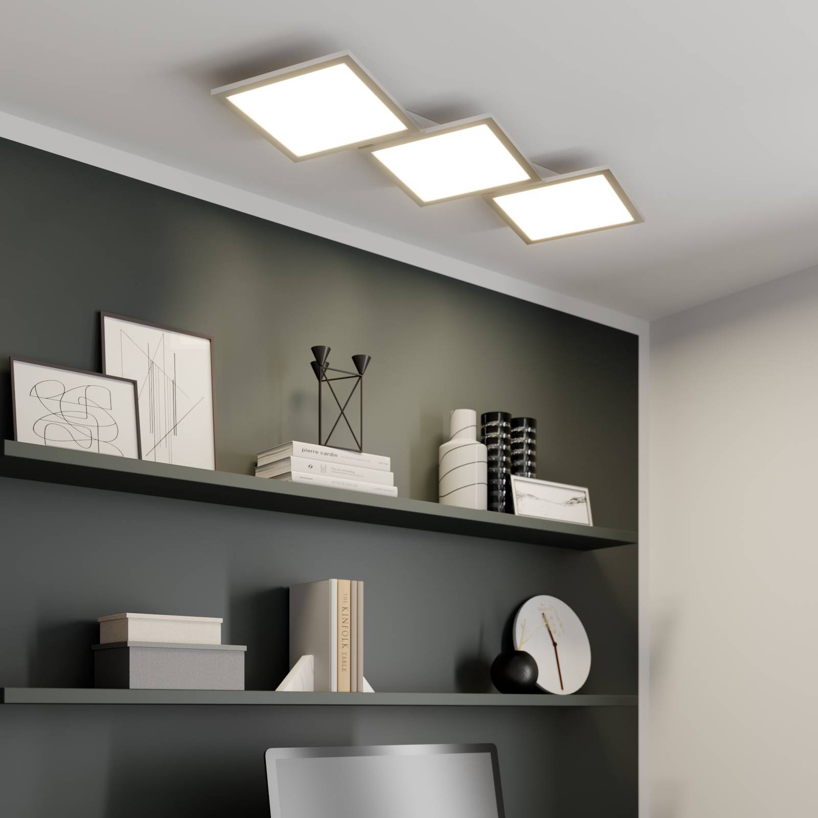LED-taklampa Ilira, dimbar, CCT, 3 lampor