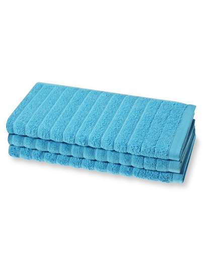 Fairtrade Frotté 50 x 70 cm turkos- Finlayson