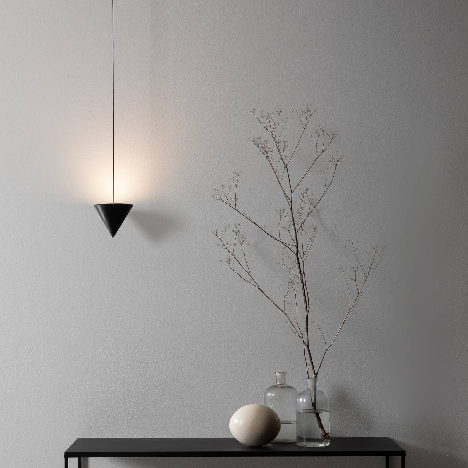 Karman Filomena LED-vägglampa 1 2 700 K Ø 11 cm