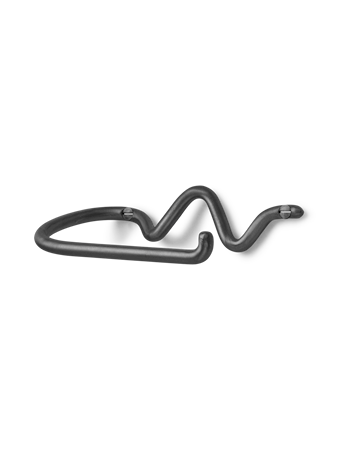 Curvature Toalettpappershållare Black Brass