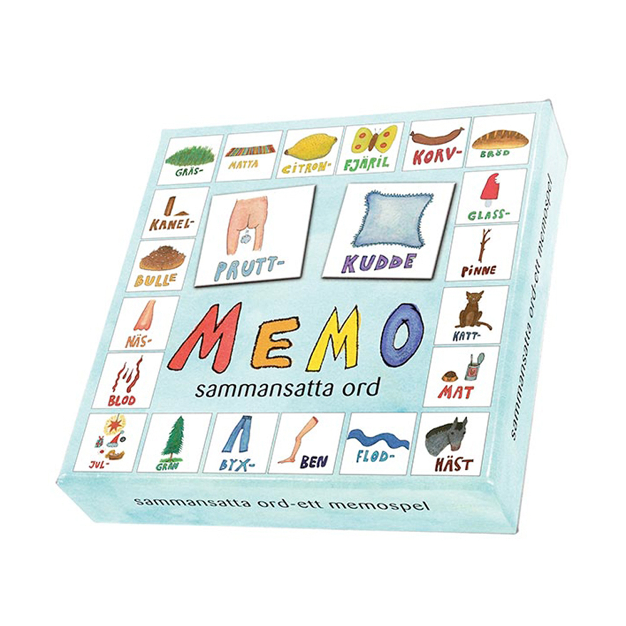 7619 Spel Memo Pruttkudde