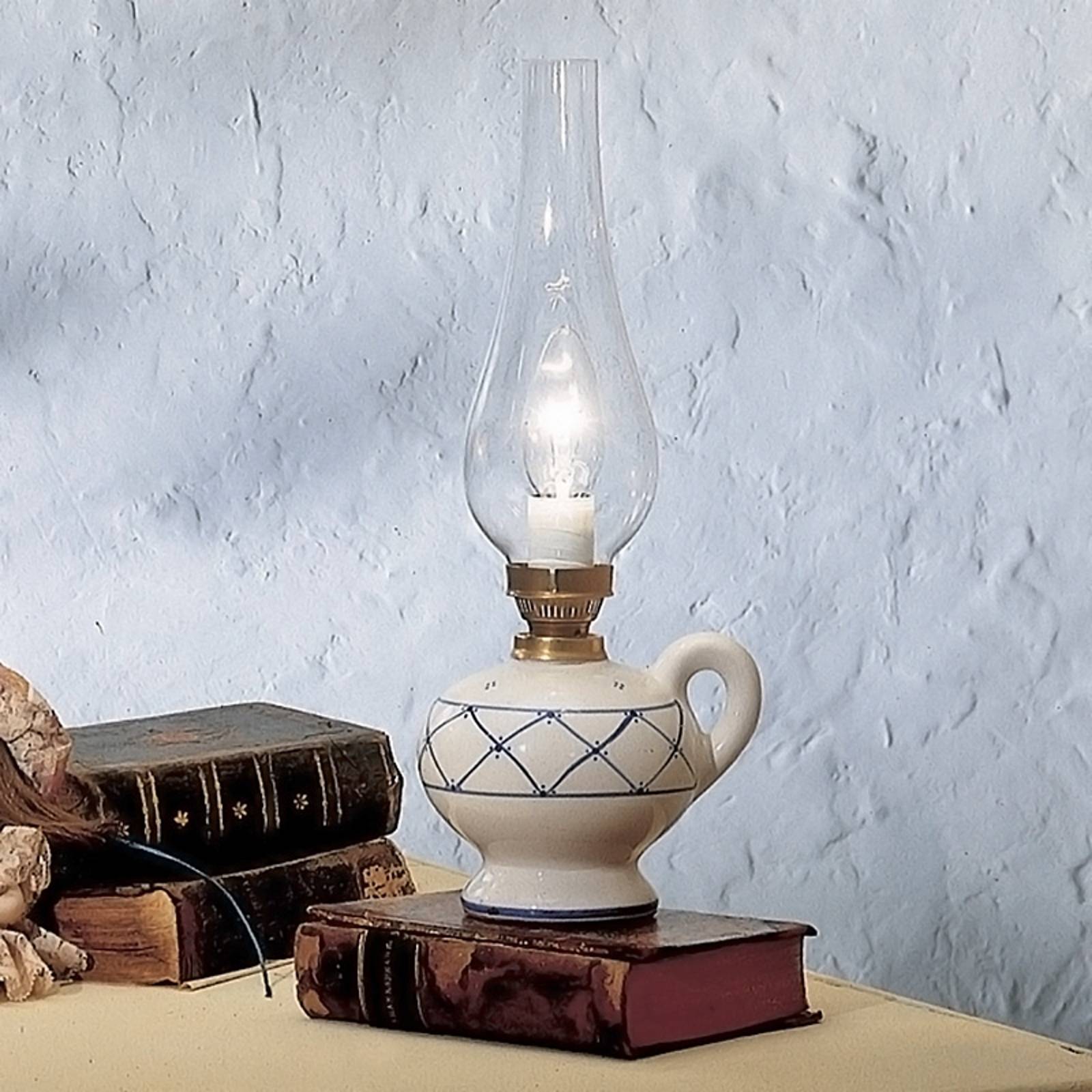 RUSTICO bordslampa i herrgårdsstil